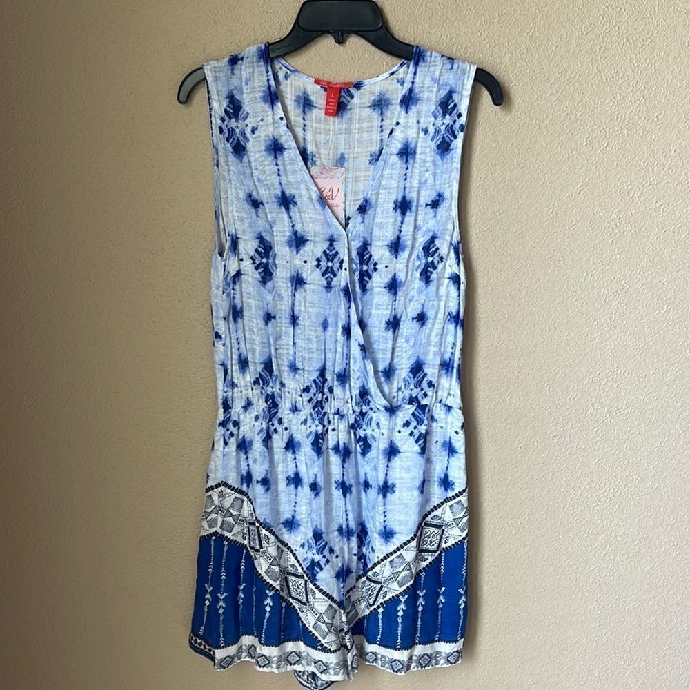 ❤️Chelsea & Violet Tie Dye RomperNWT